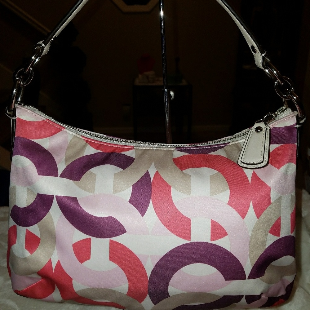 🍃MINT🍃Coach🎉Kristin🎨OP🎨Art Chain Link Print - Picture 4 of 8